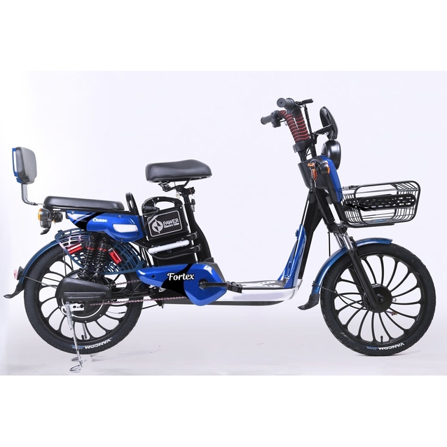 Електровелосипед 20 ST Corso «FORTEX» FR-6152-3 сталь, 500W, акум 48V20AH, синій фото westvelo.com