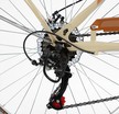 Міський велосипед 26 ST Corso «POLARIS» PS-72411 сталь 16,5", (к-т SHIMANO) бежевий (+к/к/б) фото westvelo.com