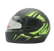 Мото шолом, закритий (XS 53-54) F2 "Speed", чорно-салатовий матовий (825-1) фото westvelo.com