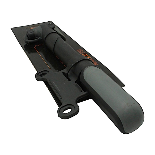 Насос вело INFLATOR М21В-08, пластиковий, чорний + кріплення (AV/FV) (MAX 120 PSI) фото westvelo.com