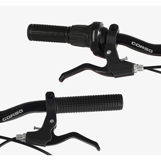 Велосипед 20 ST Corso «SPIRIT» ST-20946 сталь 12", (к-т SHIMANO) чорно-жовтий фото westvelo.com