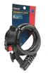 Замок TONYON 535 Ø12mm-1500mm змінний код, з кріпленням на раму фото westvelo.com
