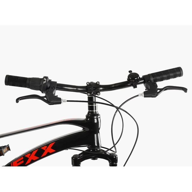 Велосипед 20 MG Corso «FXX» MG-20156 магній 11", (к-т SHIMANO) чорно-червоний фото westvelo.com