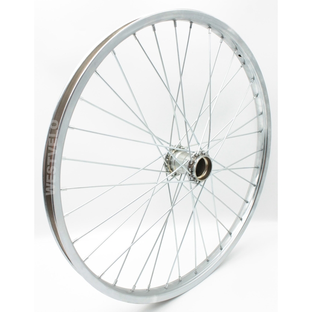 Колесо 24. зад, обід нікель, спиця 3мм, стакан фото westvelo.com