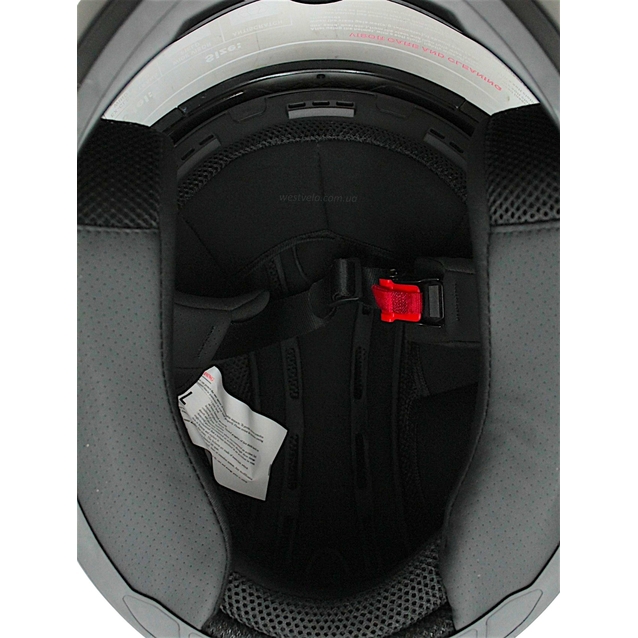 Мото шолом, трансформер (L 59-60) "518" чорний матовий, вмонтовані окуляри фото westvelo.com