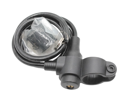 Замок на ключ Cable Lock (FK-205A) Ø-8mm L-1500mm з кріпленням на раму
