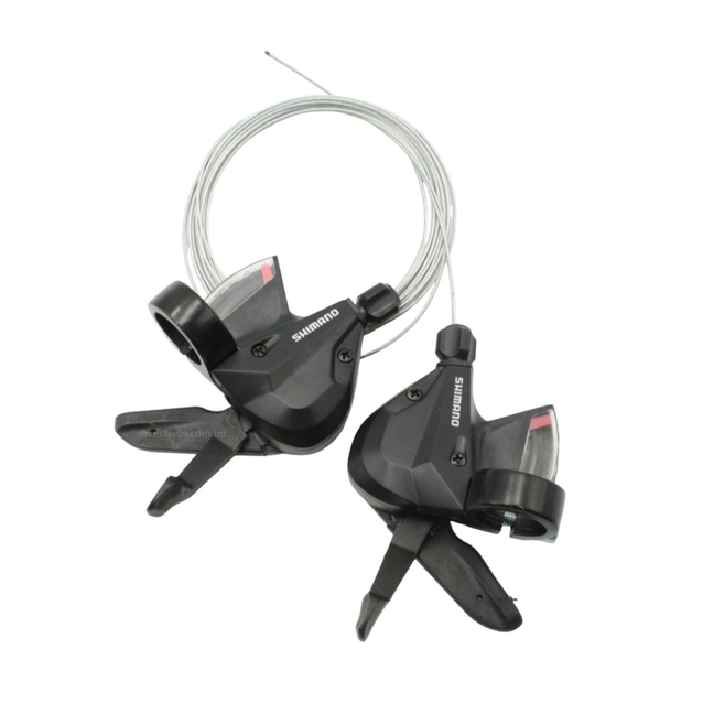 Манетки 3+8 шв.(пів автомат) Shimano (SL-M310) replica фото westvelo.com