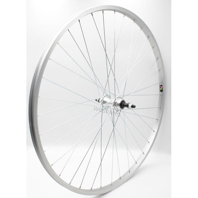 Колесо 28-29 зад, обід AL 1-ний сірий, втулка AL. на промах фото westvelo.com