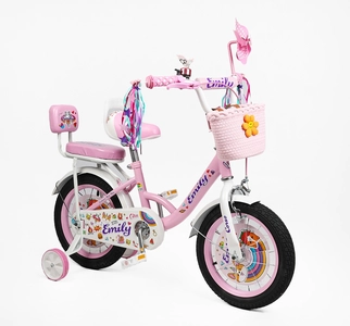 Дитячий велосипед 14 ST Corso «EMILY» ML-17402 рожевий