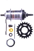 Втулка планетарна Shimano NEXUS (SG-3C41) 3 передачна (L-1800мм на 28 Ø) + комплект (зірка22) INDONESIA фото westvelo.com