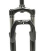Вилка 26 аморт. безрізьб. CORSO «INTENSE» (573/639), чорна, disk, шток Ø28.6 L-200mm фото westvelo.com