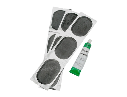 Латки + клей RS 09 круглі (чорні)