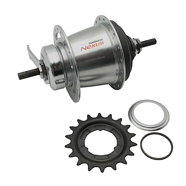 Втулка планетарна Shimano NEXUS (SG-C3001-7C) 7 передачна (зірка18) INTER 7 фото westvelo.com