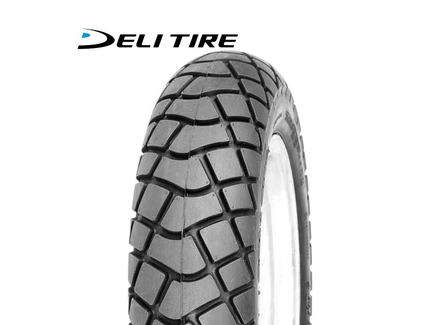 Покришка "10" 100/90-10 Б/К DELI TIRE Індонезія (223) напів-шип TL