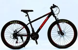 Велосипед 26 ST Corso «ENERGY» EN-26203 сталь 15", (к-т SHIMANO) чорно-червоний фото westvelo.com