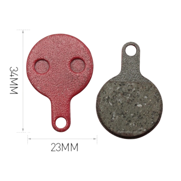 Колодки гальмівні дискові № 12 фото westvelo.com