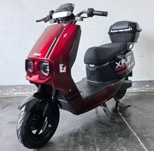 Електроскутер Corso «FLEX» FL-977328 двигун 1500W, акумулятор графеновий 72V/35Ah, червоний, колеса 10" + 1 ящик. акум