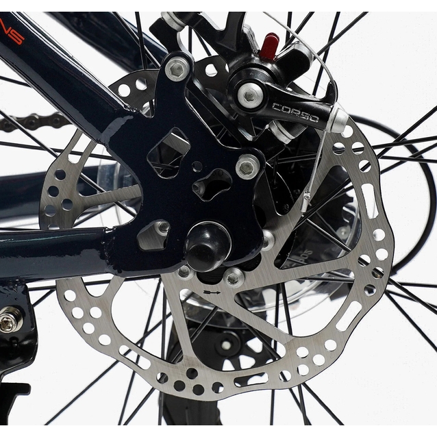 Велосипед 29 ST Corso «GENESIS» GN-29015 сталь 17", (к-т Saiguan) чорно-помаранчевий фото westvelo.com