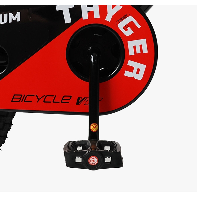 Дитячий велосипед 20 AL Corso «TAYGER»  TG-82241 алюмінієва рама, дискові гальма, чорно-червоний фото westvelo.com