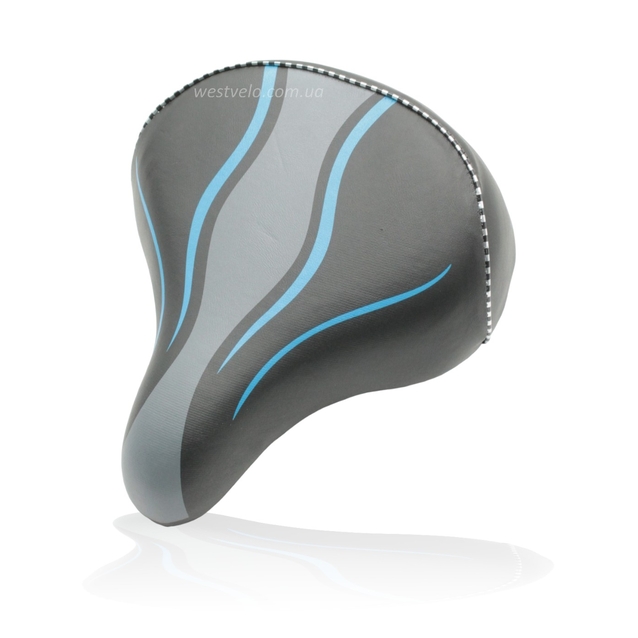 Сідло на пружинах AVANTI № 65 (Classic/Comfort) широке, металева основа (3 кольори) фото westvelo.com