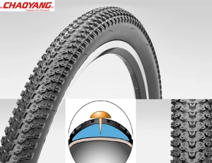 Покришка 27.5-2.10 CHAOYANG (5129) шип "зерно", АТП (антипрокол)