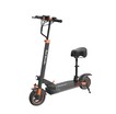 Електросамокат Best Scooter MS-93627 двигун 800W, акумулятор літієвий 48V 17.5Ah з сидінням, складний, колеса 10, чорно-помаранчевий фото westvelo.com