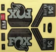 Наклейки на вилку. FOX "прінт 22" фото westvelo.com