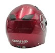 Мото шолом, відкритий (M) "DAVID" D017, Willys Star, червоний глянцевий фото westvelo.com