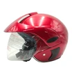 Мото шолом, відкритий (S 55-56) №208 червоний, з дашком фото westvelo.com