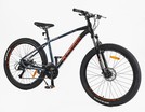 Велосипед 27.5 AL Corso «X-POWER» PW-30160 алюміній 17", (к-т SHIMANO) чорно-помаранчевий фото westvelo.com