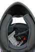 Мото шолом, закритий (L 59-60) GHB M61-Speedo інтеграл, чорно-синій матовий з катафотом з відкідними окулярами фото westvelo.com
