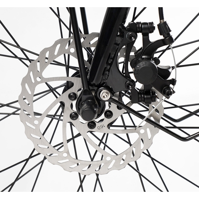 Електровелосипед 26 ST Corso «VOLT BIKE» ТВ-60174 сталь, двигун 350W, акумулятор 36V10Ah, чорний, без кошика