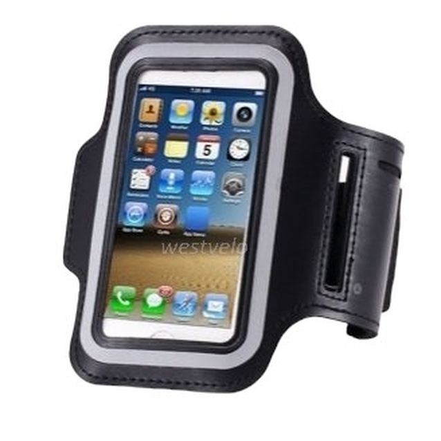 Тримач телефона на руку (для бігу, катання) 5.5 дюйма фото westvelo.com