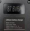 Зарядний пристрій (87.6V 6Аh) для літій-залізо-фосфатних акумуляторів LT-7200 / 6A (10) фото westvelo.com