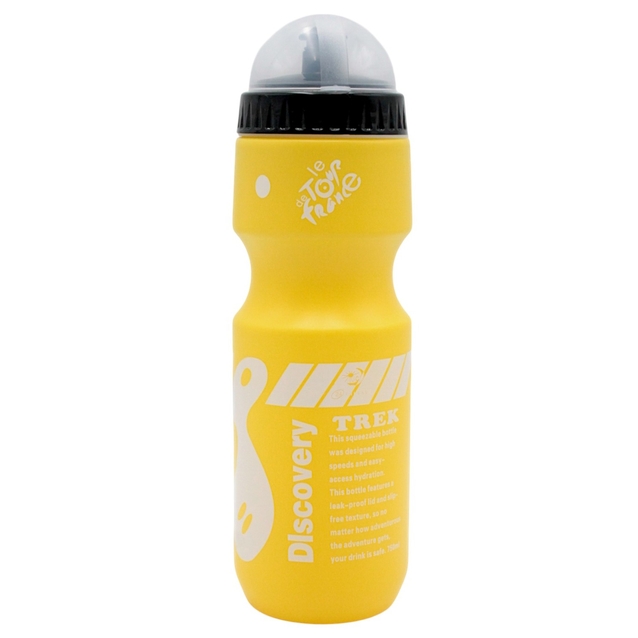 Фляга 750ml Discovery (TREK) пластмасова, жовто-білий фото westvelo.com