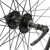 Колесо 28-29 зад, обід 2-ний чорний, втулка AL. NECO MS31F, диск 6 болтів,ексцентрик, чорна спиця фото westvelo.com