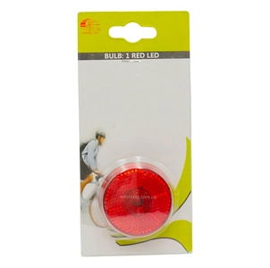 Габарит задній червоний JY-052 на рюкзак на батарейках