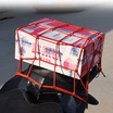 Стяжка (сітка-павук) "PROBIKER" з гачками на багажник, червона фото westvelo.com