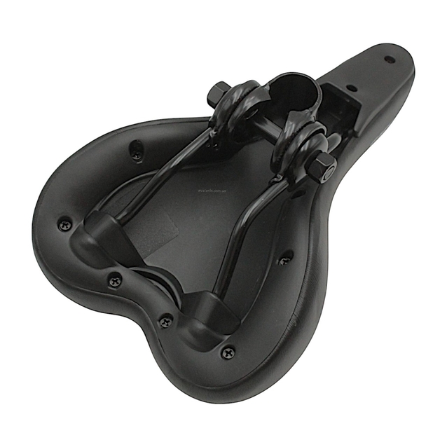 Сідло мтв ARDIS № 954, чорне з рожевою смужкою (245х140) фото westvelo.com