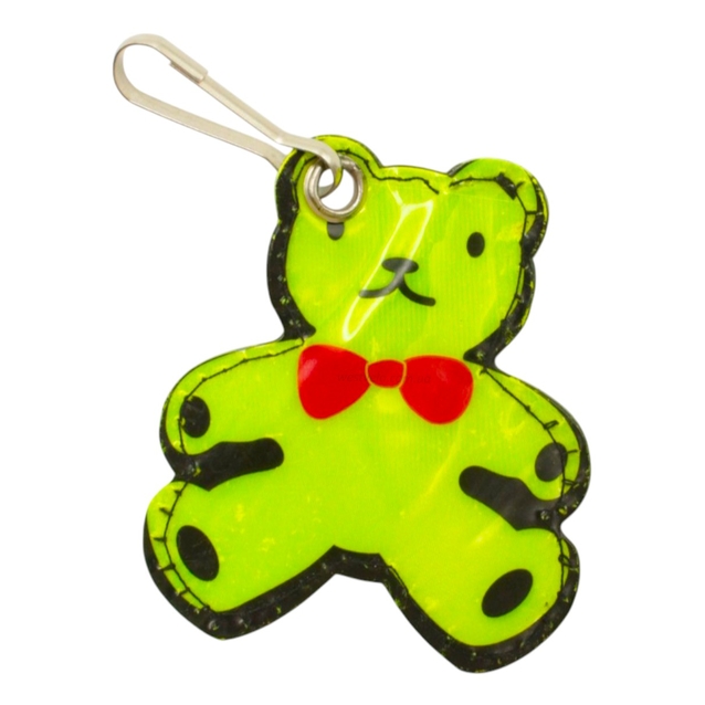 Світловідбиваючий брелок "Ведмедик" з карабіном фото westvelo.com