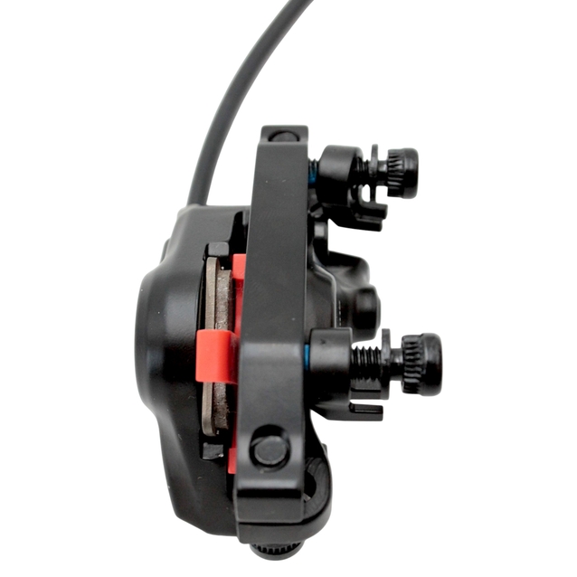 Гідравлічні гальма SHIMANO перед.(ліва) BL-MT200 (RL, BR-MT200 (F), SM-MA-F180P/P2, 850 мм фото westvelo.com