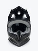 Шолом, закритий крос/ендуро (XXL) АТV Forsage Rider  033-1 чорний глянець з дашком + окуляри фото westvelo.com
