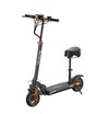 Електросамокат Best Scooter MS-84116 двигун 800W, акумулятор літієвий 48V 17.5Ah з сидінням, складний, колеса 10, чорно-помаранчевий фото westvelo.com