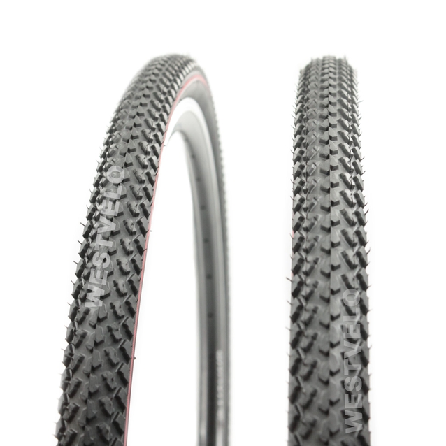 Покришка 28-1.75 (47-622) GOVERLA (606) шипована, червона смуга фото westvelo.com