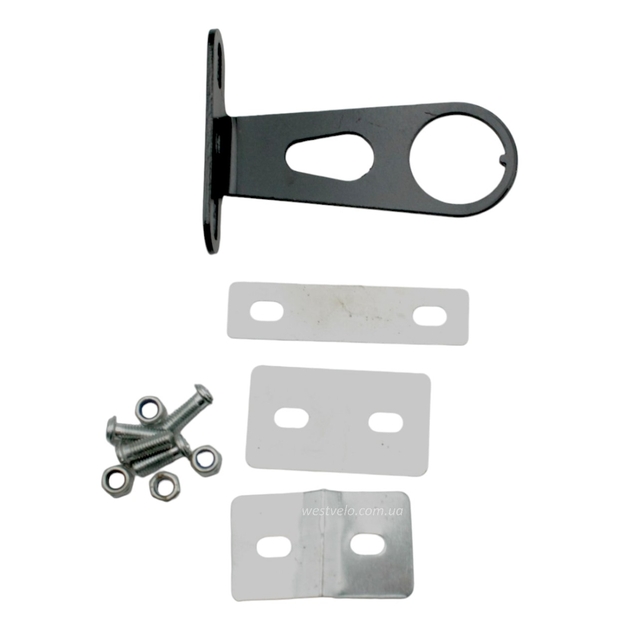 Кошик металевий з кришкою, "28" чорний СК-45А фото westvelo.com