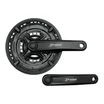 Система шатунів мтв мала PROWHEEL. МА-AT45. AL чорна (24/34/42Т) L-152мм. фото westvelo.com