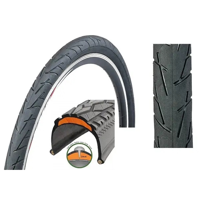 Покришка 27.5-2.10 CHAOYANG (5207) лисий (слік), АТП (52-584) фото westvelo.com