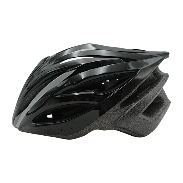 Вело шолом "TK Sport" 987 чорно-білий фото westvelo.com