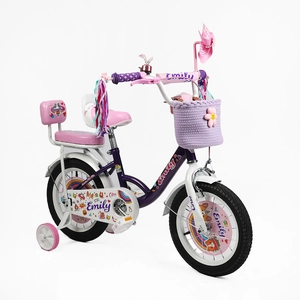 Дитячий велосипед 14 ST Corso «EMILY» ML-36988 фіолетовий