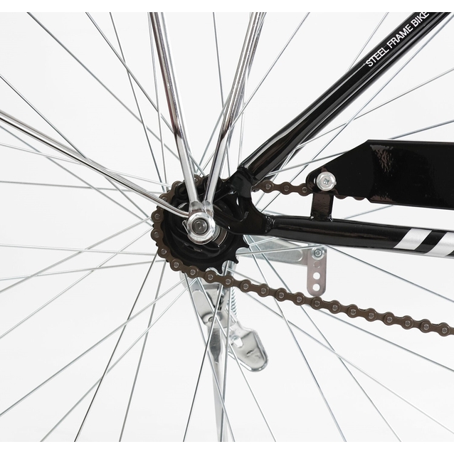 Міський велосипед 26 ST Corso «INSIDER» SD-26832 сталь 16,5", чорний фото westvelo.com